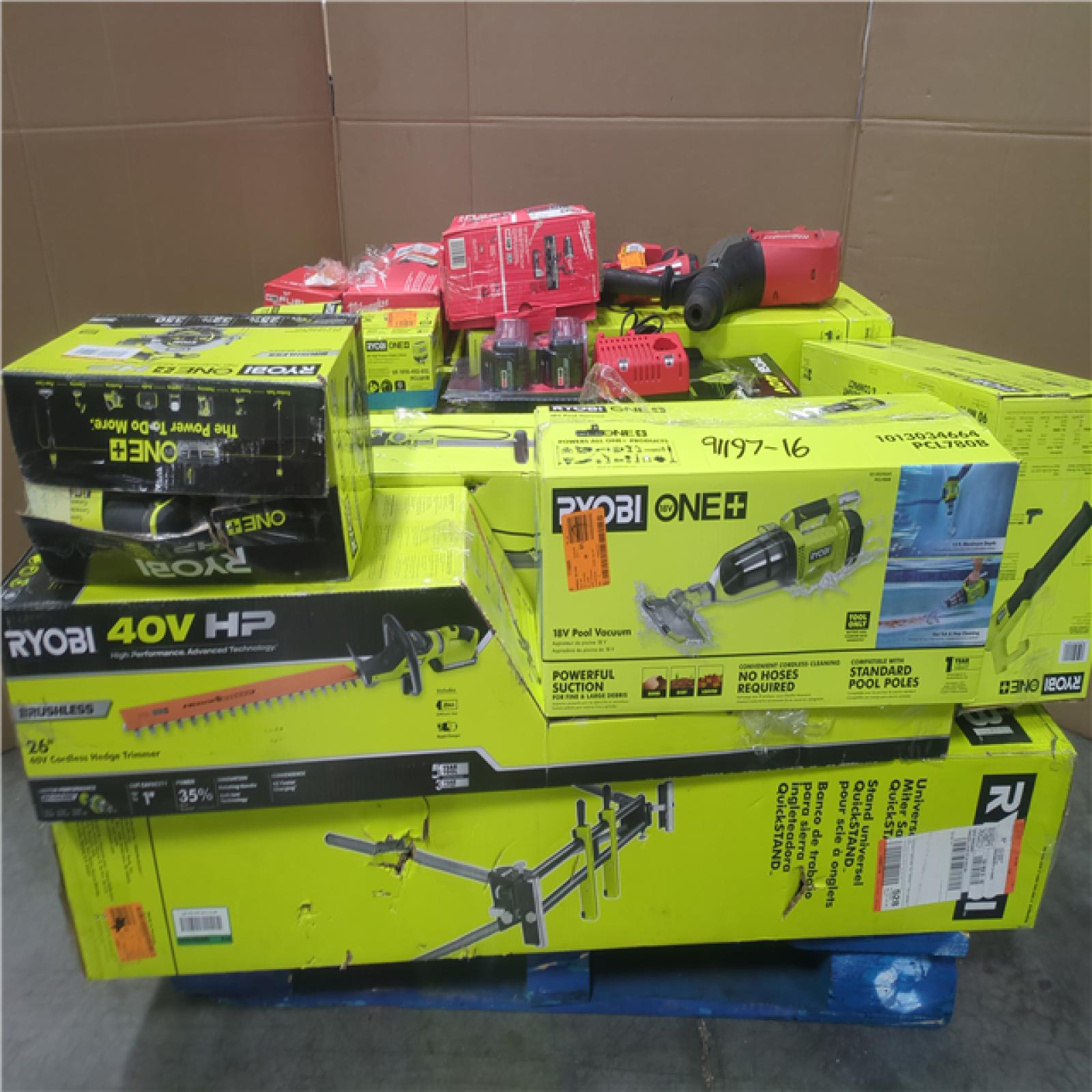 CALIFORNIA AS-IS TOOL PALLET