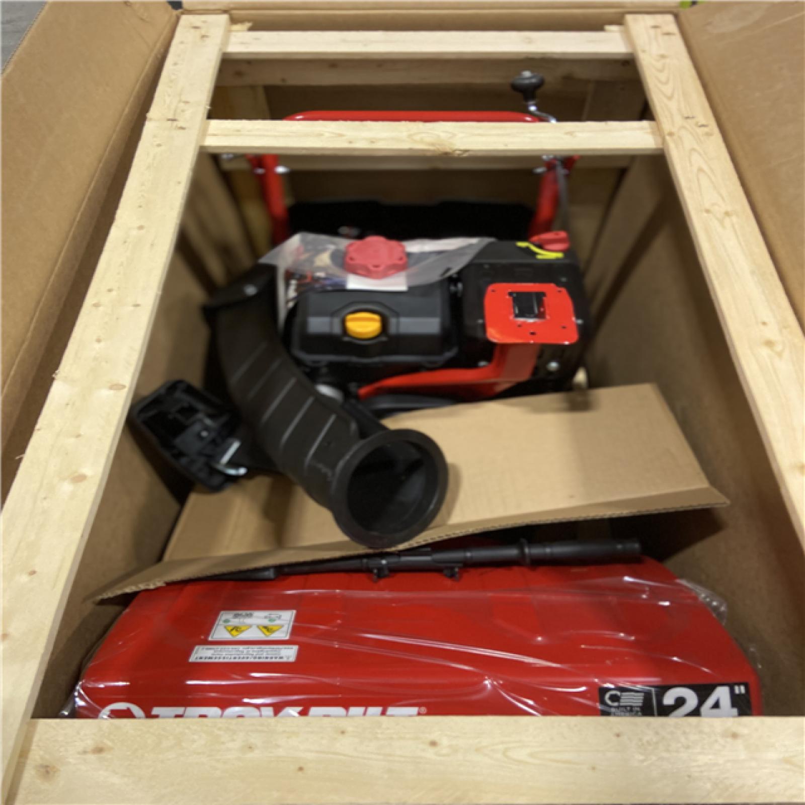 DALLAS LOCATION - Troy-Bilt Storm 24 in. 208 cc Two- Stage Gas Snow Blower with Electric Start Self Propelled