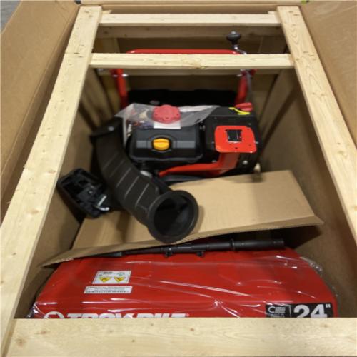 DALLAS LOCATION - Troy-Bilt Storm 24 in. 208 cc Two- Stage Gas Snow Blower with Electric Start Self Propelled