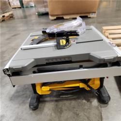As-Is-DEWALT 15 Amp Corded 8-1/4 in. Compact Portable Jobsite Table Saw