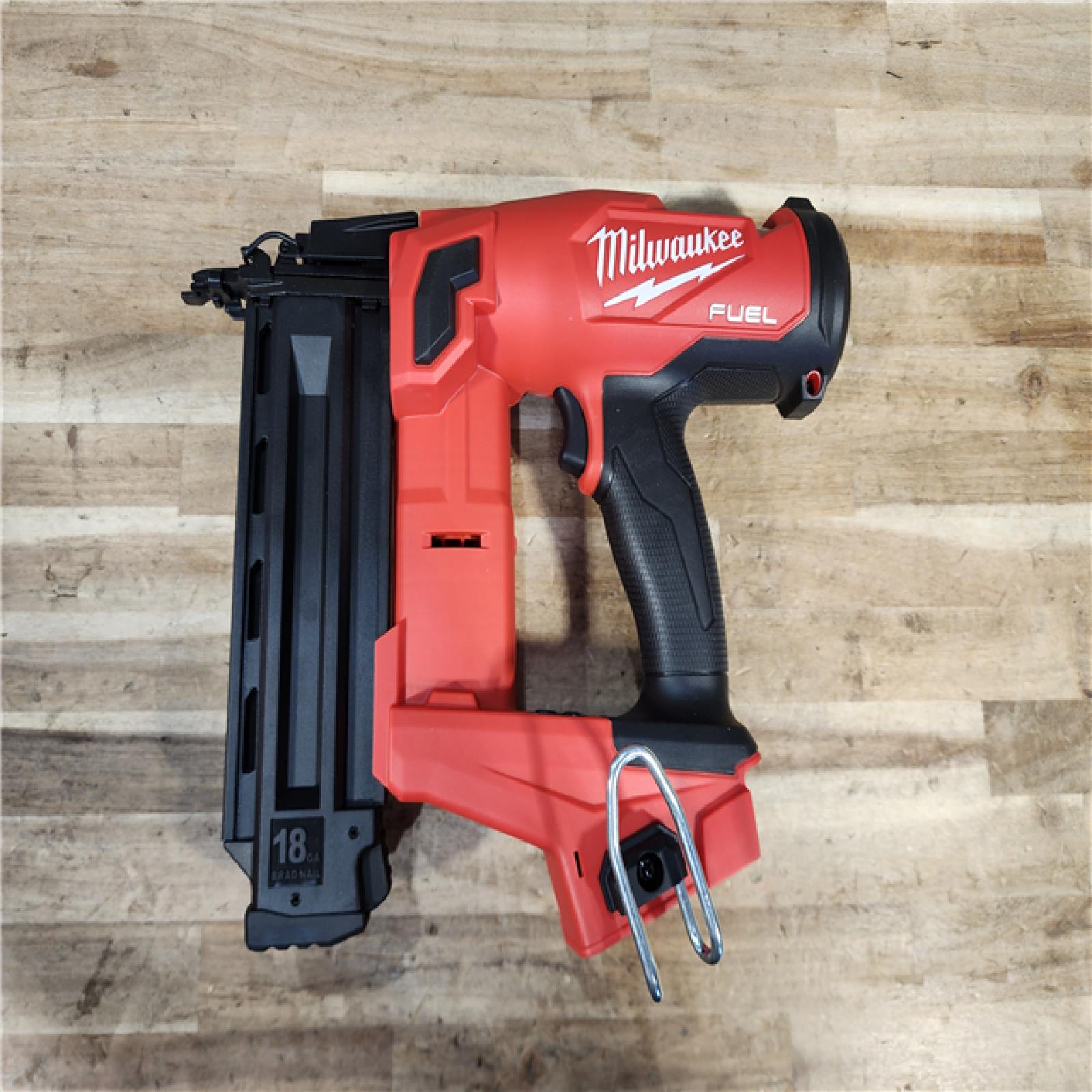 HOUSTON LOCATION - AS-IS (APPEARS LIKE NEW) Milwaukee FUEL 18-Volt Lithium-Ion Brushless Cordless Gen II 18-Gauge Brad Nailer (Tool-Only)