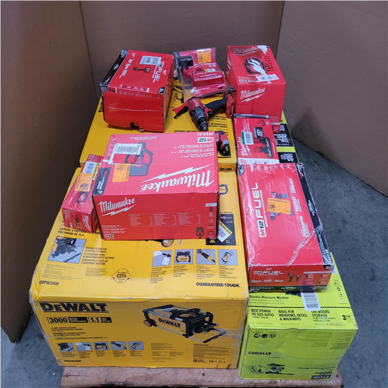 CALIFORNIA AS-IS TOOL PALLET