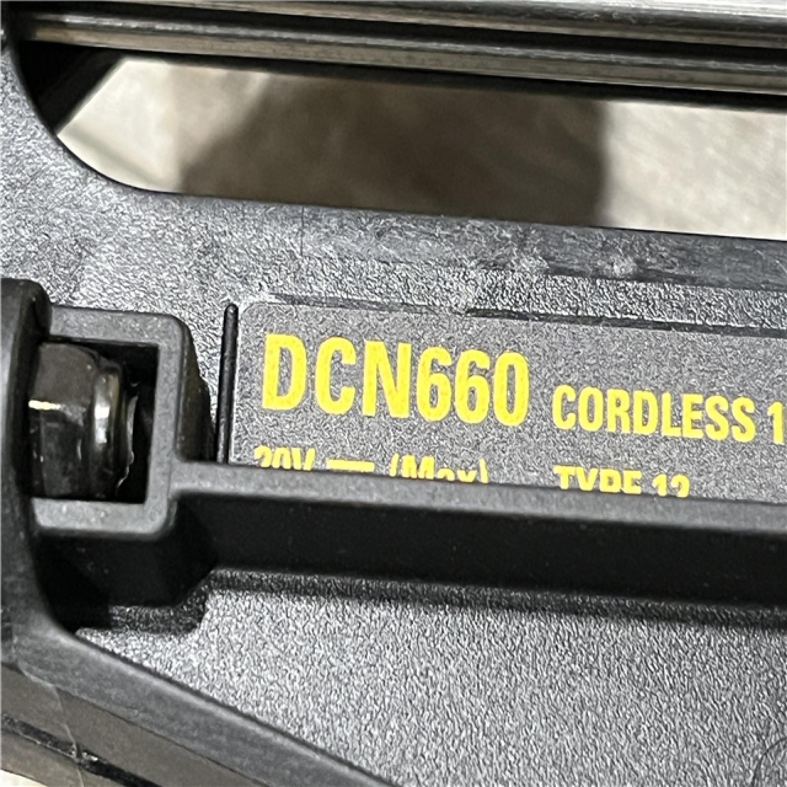 AS-IS DEWALT 20V MAX XR Lithium-Ion Electric Cordless 16-Gauge Angled Finishing Nailer (Tool Only)