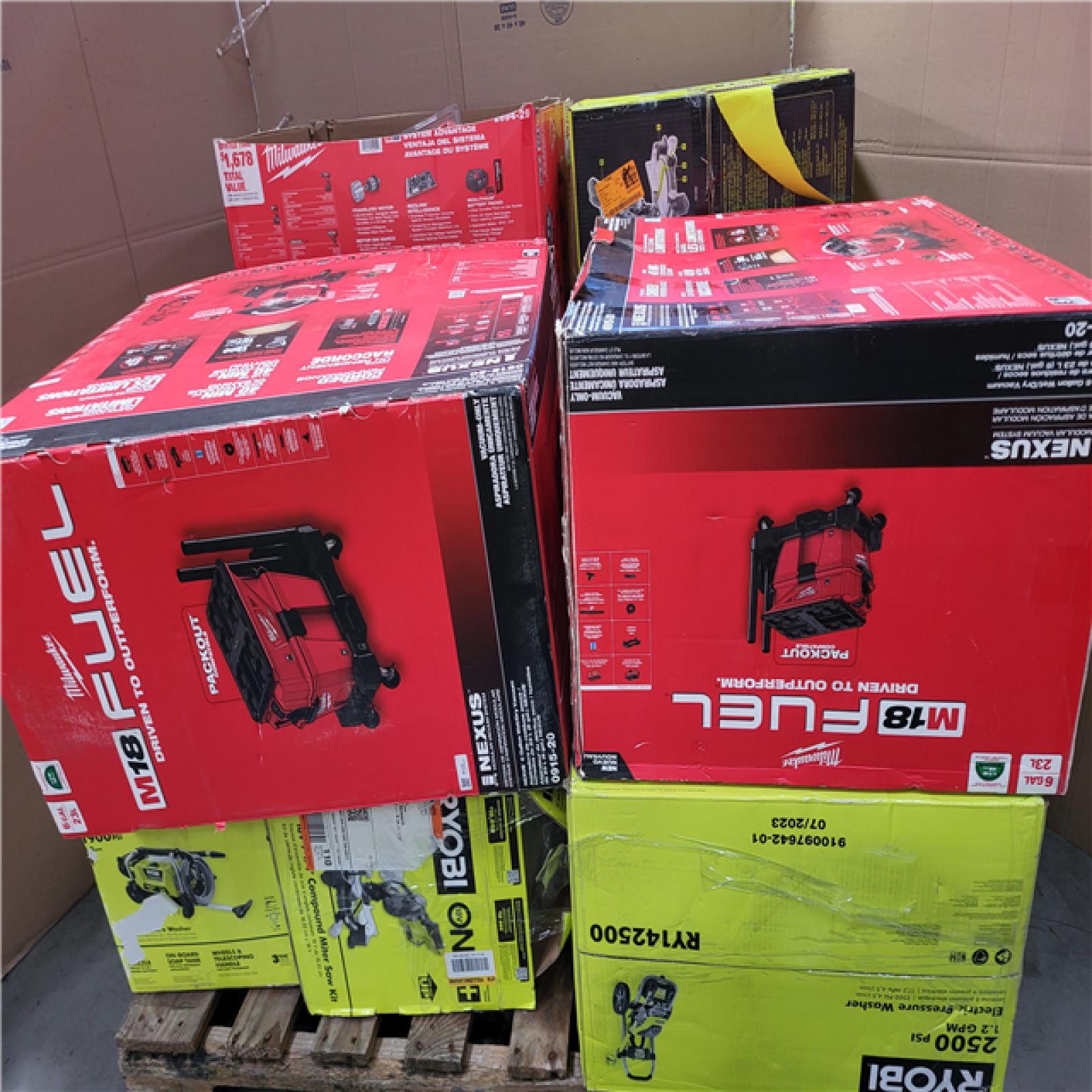 CALIFORNIA AS-IS TOOL PALLET