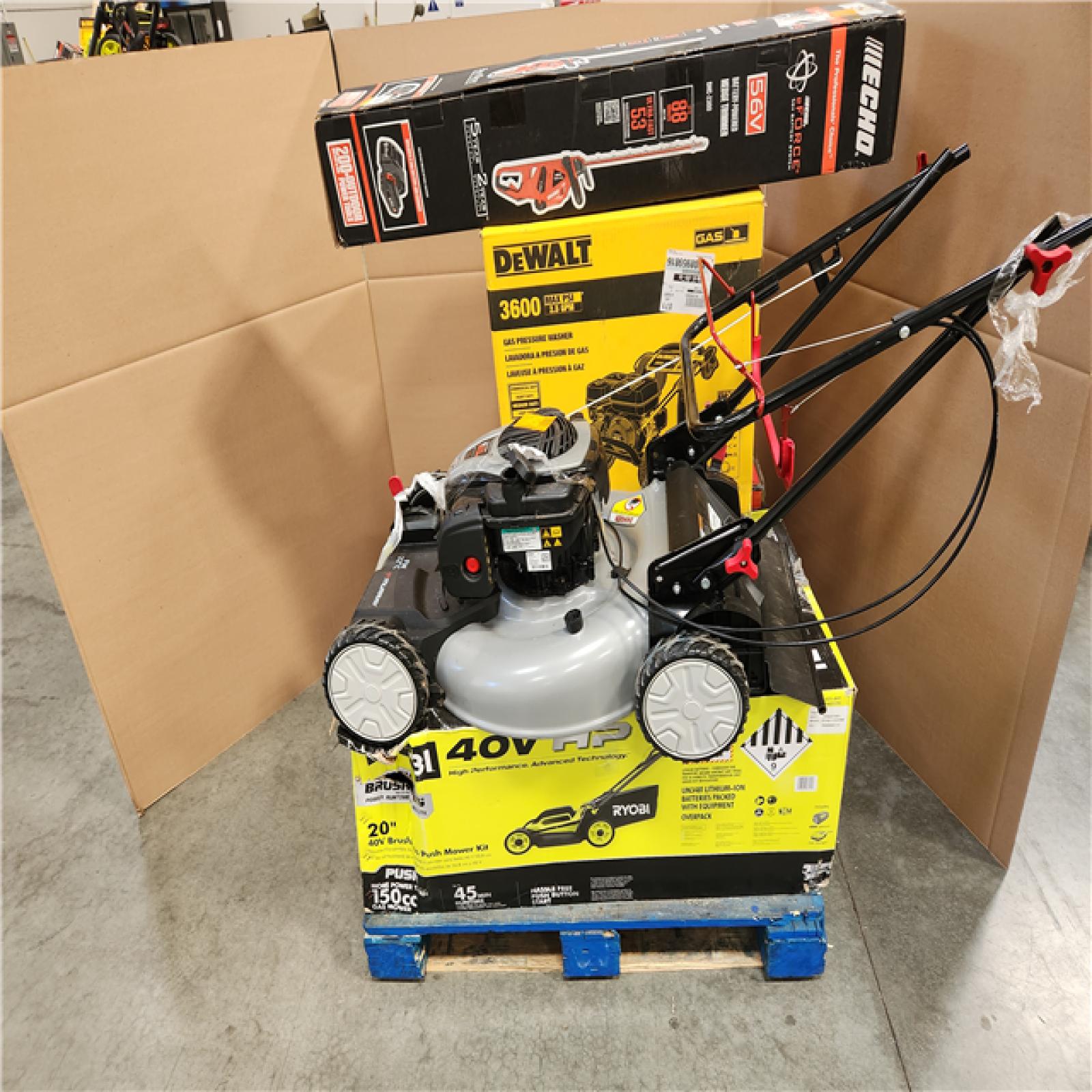 CALIFORNIA AS-IS OUTDOOR POWER EQUIPMENT