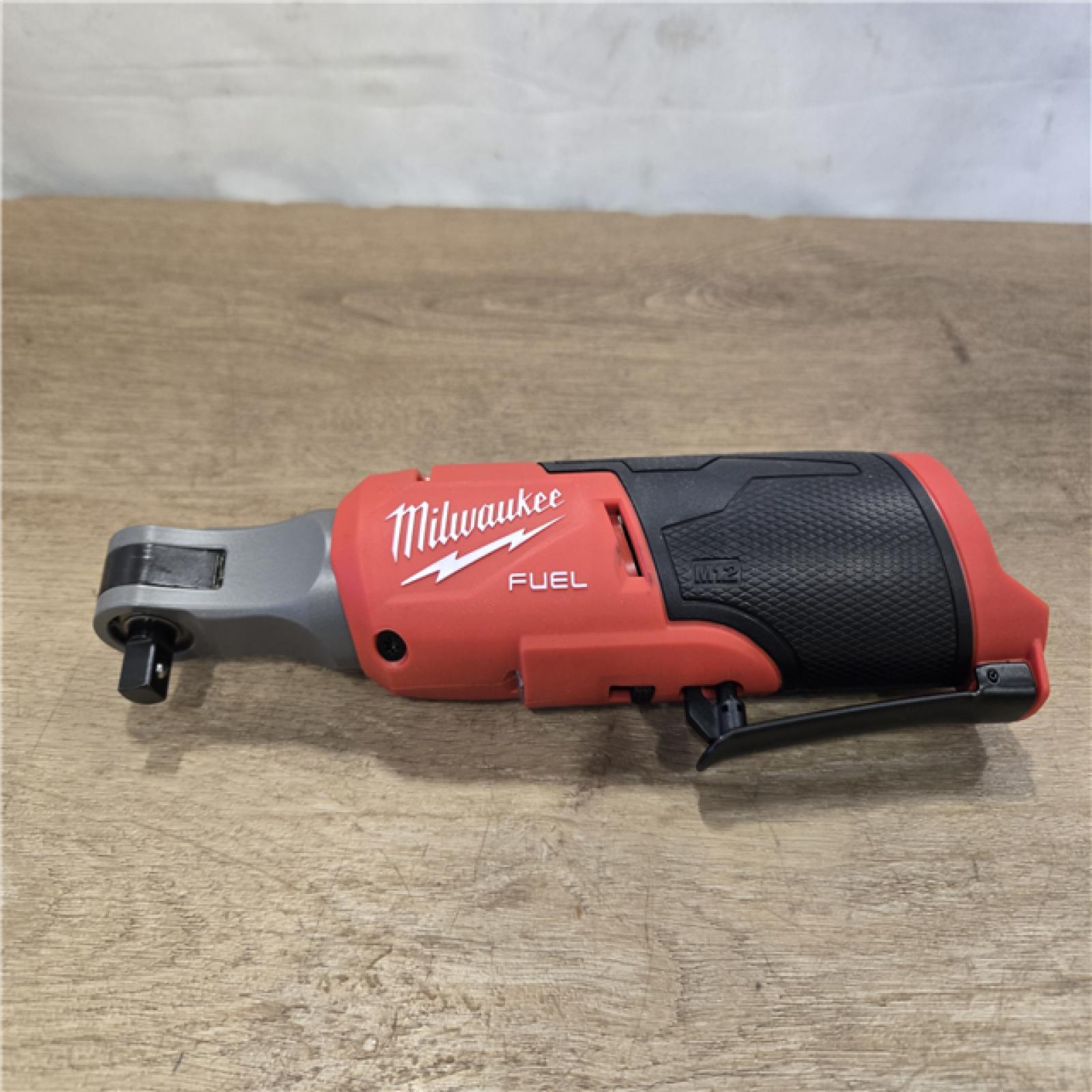 AS-IS Milwaukee FUEL 12V Cordless High Speed 3/8 in. Ratchet (Tool-Only)