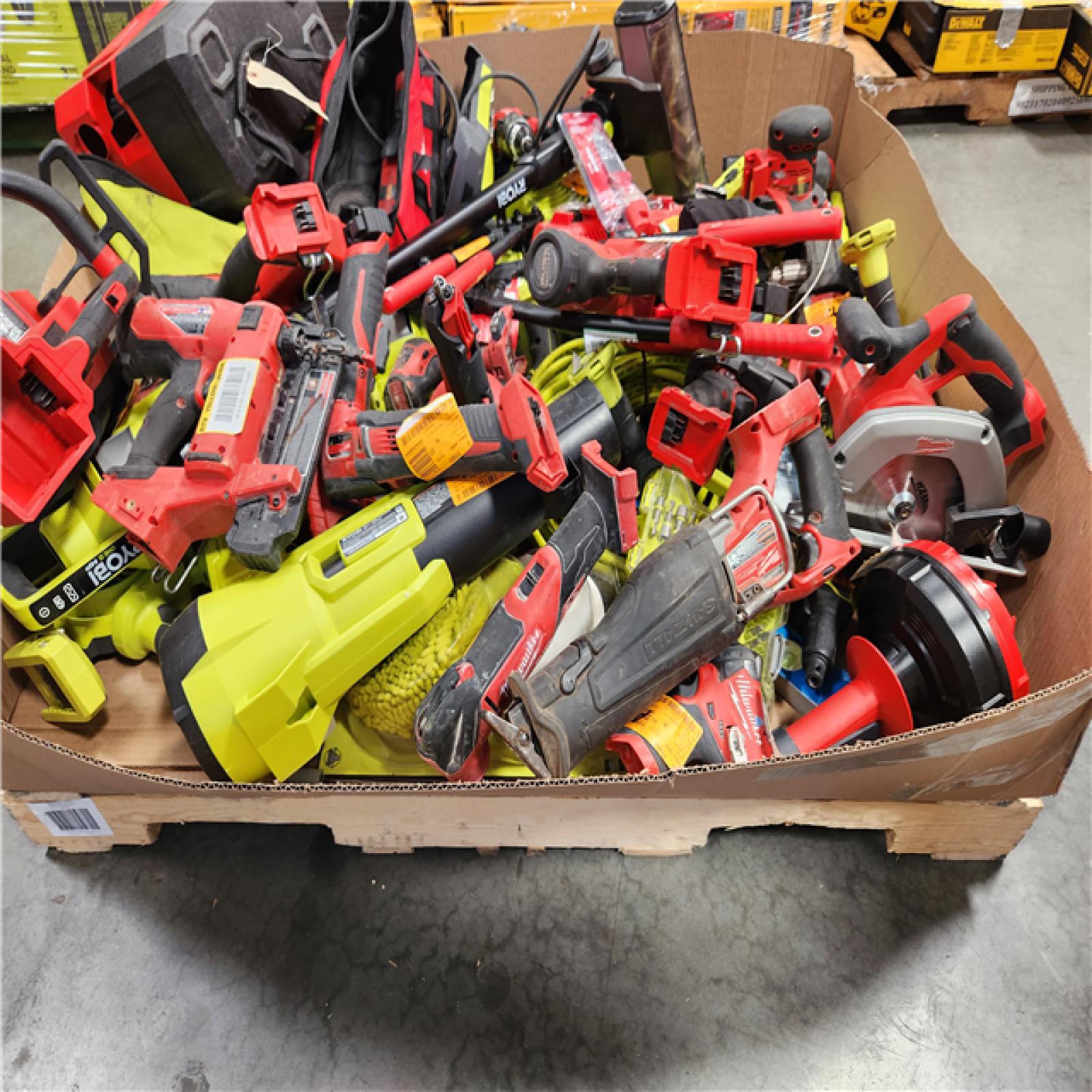 CALIFORNIA AS-IS TOOL PALLET