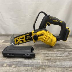AS-IS DEWALT 20V MAX 8 in. Brushless Cordless Battery Powered Pruning Chainsaw (Tool Only)