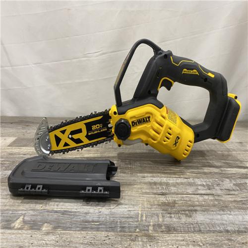 AS-IS DEWALT 20V MAX 8 in. Brushless Cordless Battery Powered Pruning Chainsaw (Tool Only)