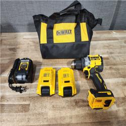 Houston Location AS-IS DEWALT 20V MAX Lithium-Ion Cordless Brushless 1/2 in. Drill Driver Kit