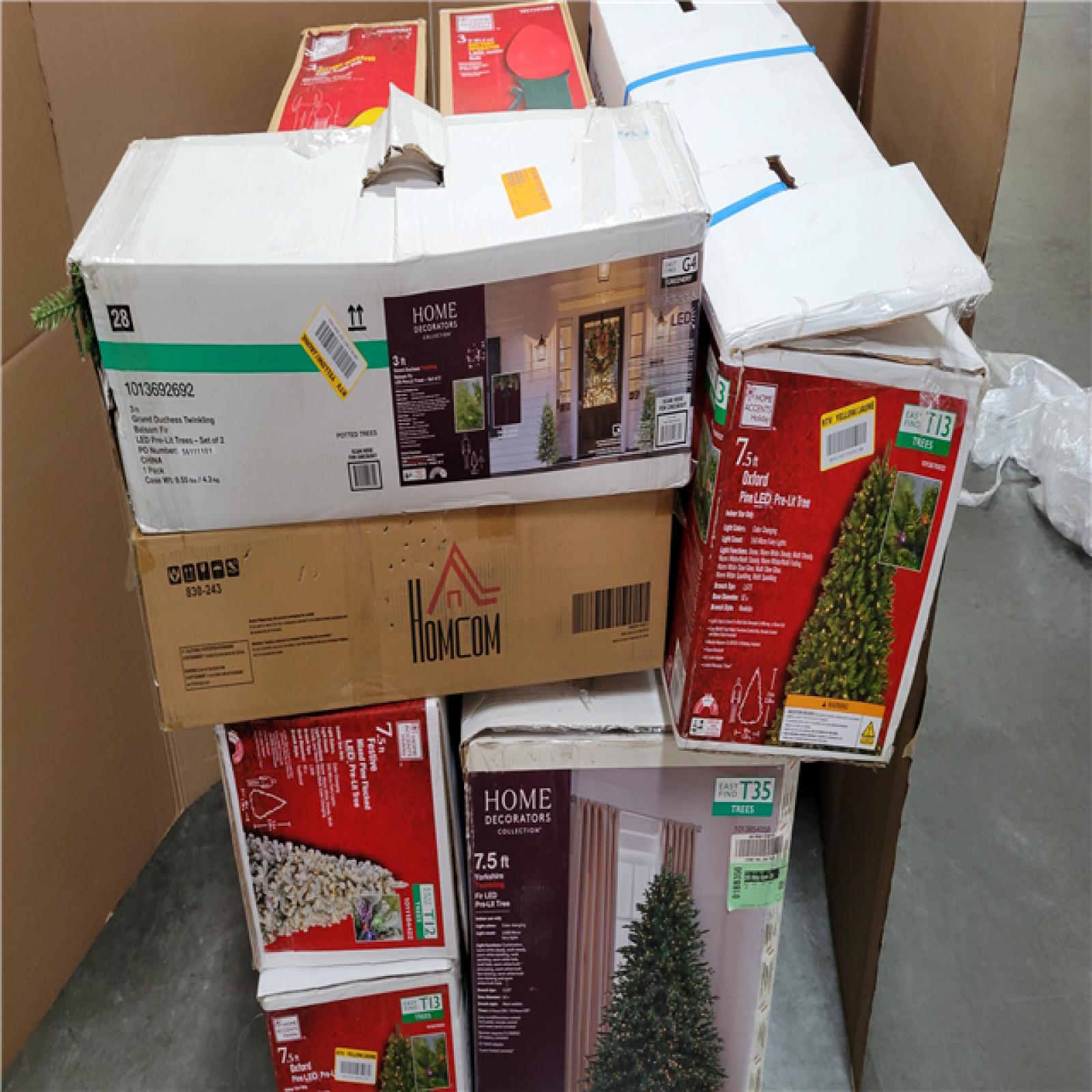 California AS-IS Holiday Pallet