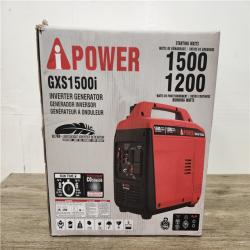 Phoenix Location A-iPower 1500-Watt Recoil Start Gasoline Powered Ultra-Light Inverter Generator with 60cc OHV Engine and CO Sensor Shutdown GXS1500i