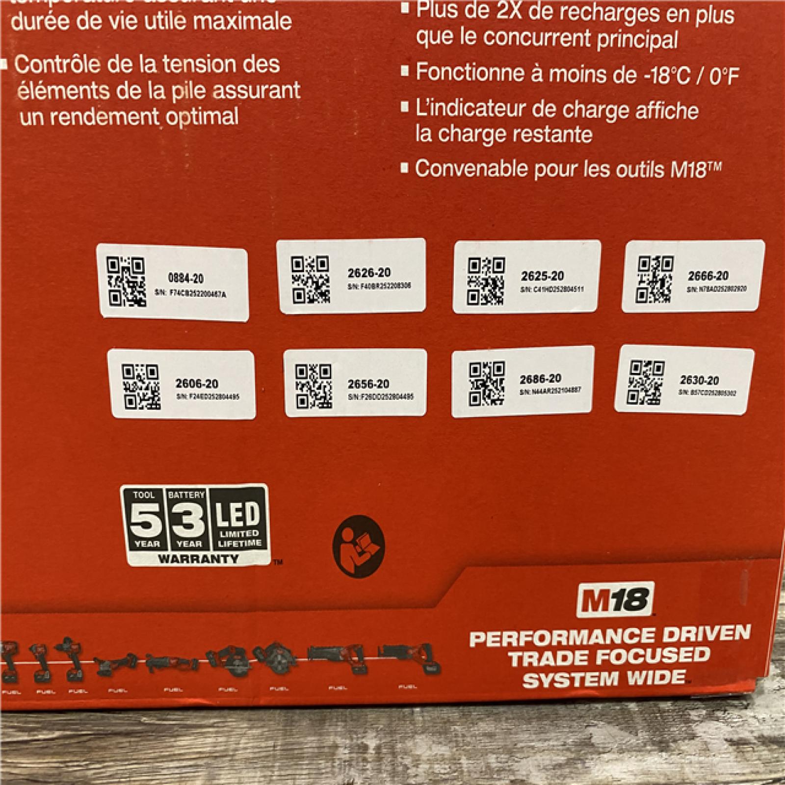 NEW - Milwaukee 18-Volt Lithium-Ion Cordless (9-Tool) Combo Kit