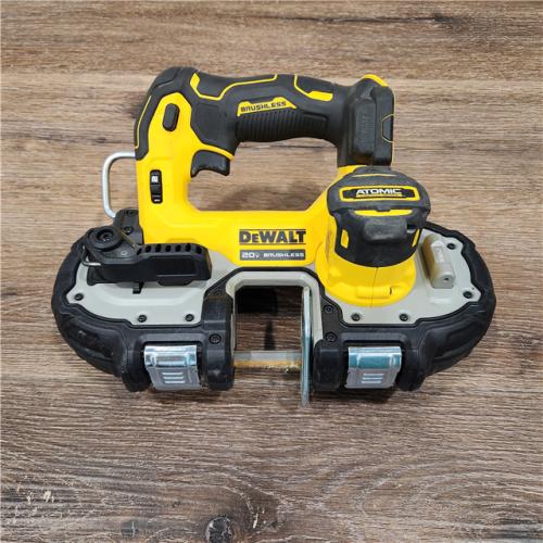 AS-IS Dewalt DCS377B 20V MAX ATOMIC Brushless Cordless 1-3/4  Compact Bandsaw