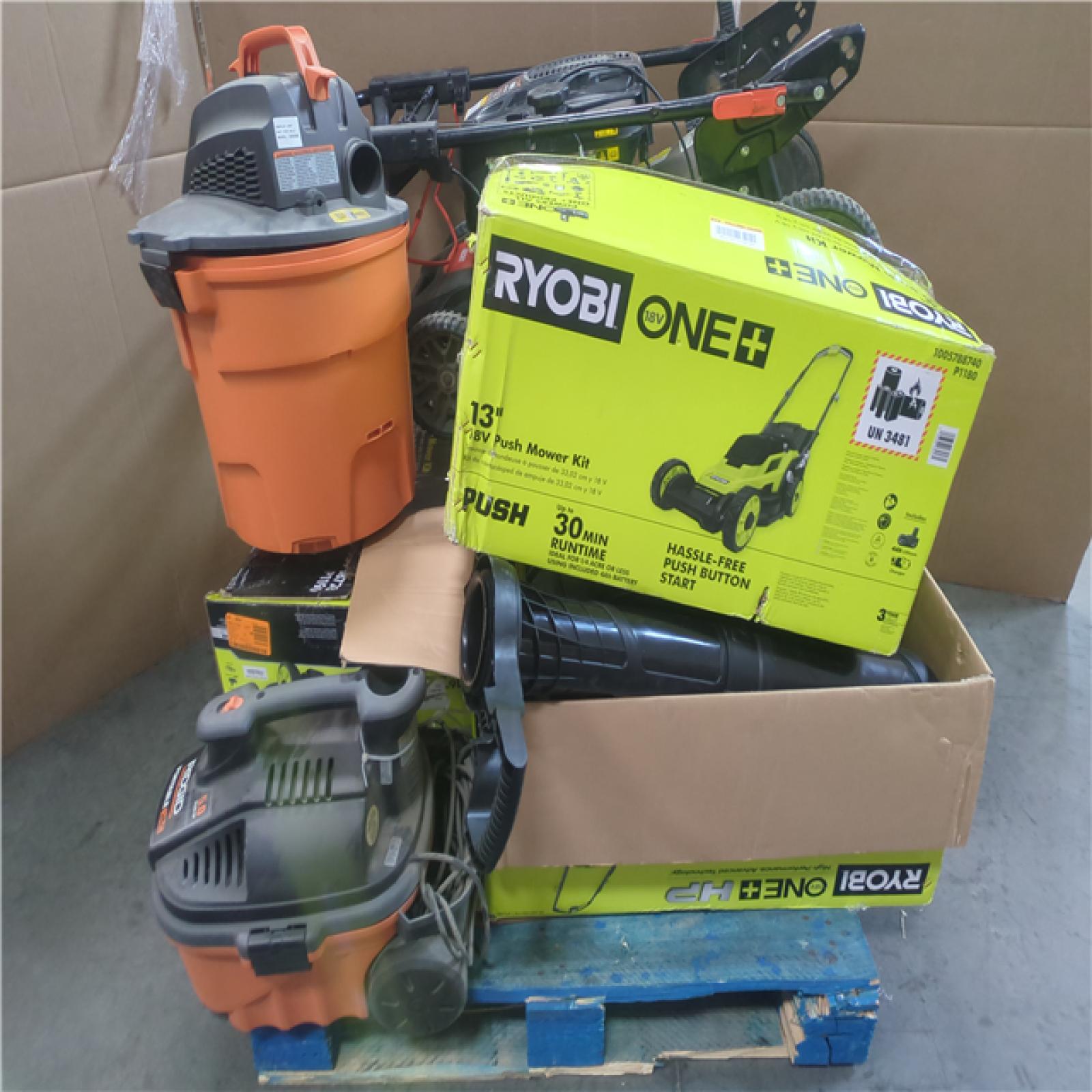 CALIFORNIA AS-IS OUTDOOR POWER EQUIPMENT