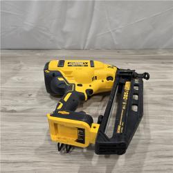 AS-IS DeWalt 20V 16 Gauge Cordless Angled Finish Nailer Kit
