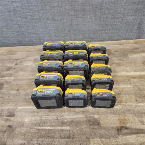 HOUSTON LOCATION - AS-IS DEWALT BATTERY PACK QTY - 15