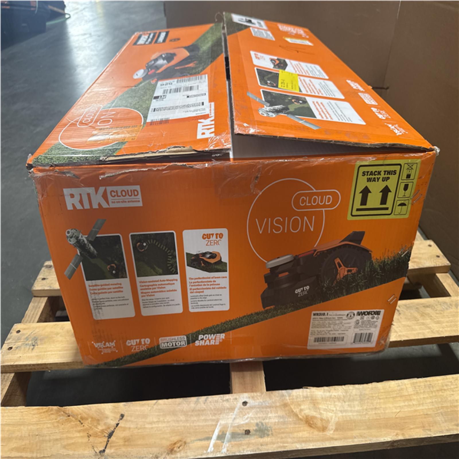 CALIFORNIA LIKE NEW WORX LANDROID MOWER