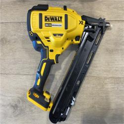 AS-IS DEWALT 20V MAX XR Lithium-Ion Cordless 2-1/2 in. 15-Gauge Finish Nailer Kit
