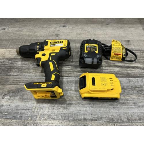 AS-IS DEWALT 20-Volt MAX Lithium-Ion Cordless 1/2 in. Compact Drill/Driver Kit