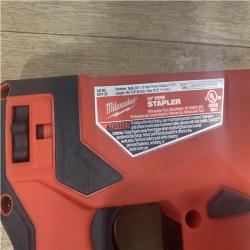 AS-IS Milwaukee 12-Volt Lithium-Ion Cordless 3/8 in. Crown Stapler (Tool-Only)
