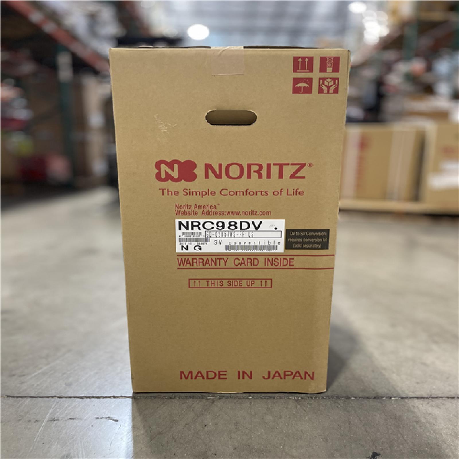 NEW! - Noritz America 199 MBH Indoor Condensing Natural Gas Tankless Water Heater