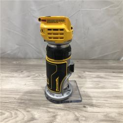 AS-IS DEWALT 20V MAX XR Cordless Fixed Base Compact Router (Tool Only)