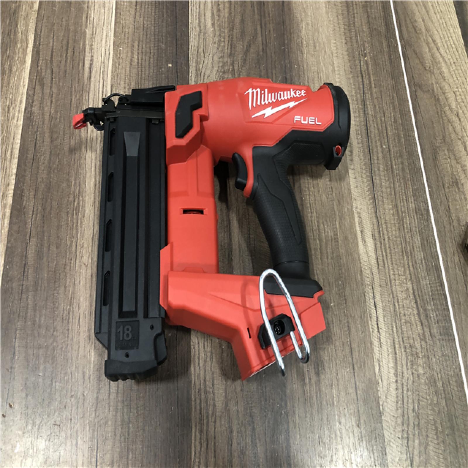 AS-IS Milwaukee FUEL 18-Volt Lithium-Ion Brushless Cordless Gen II 18-Gauge Brad Nailer (Tool-Only)