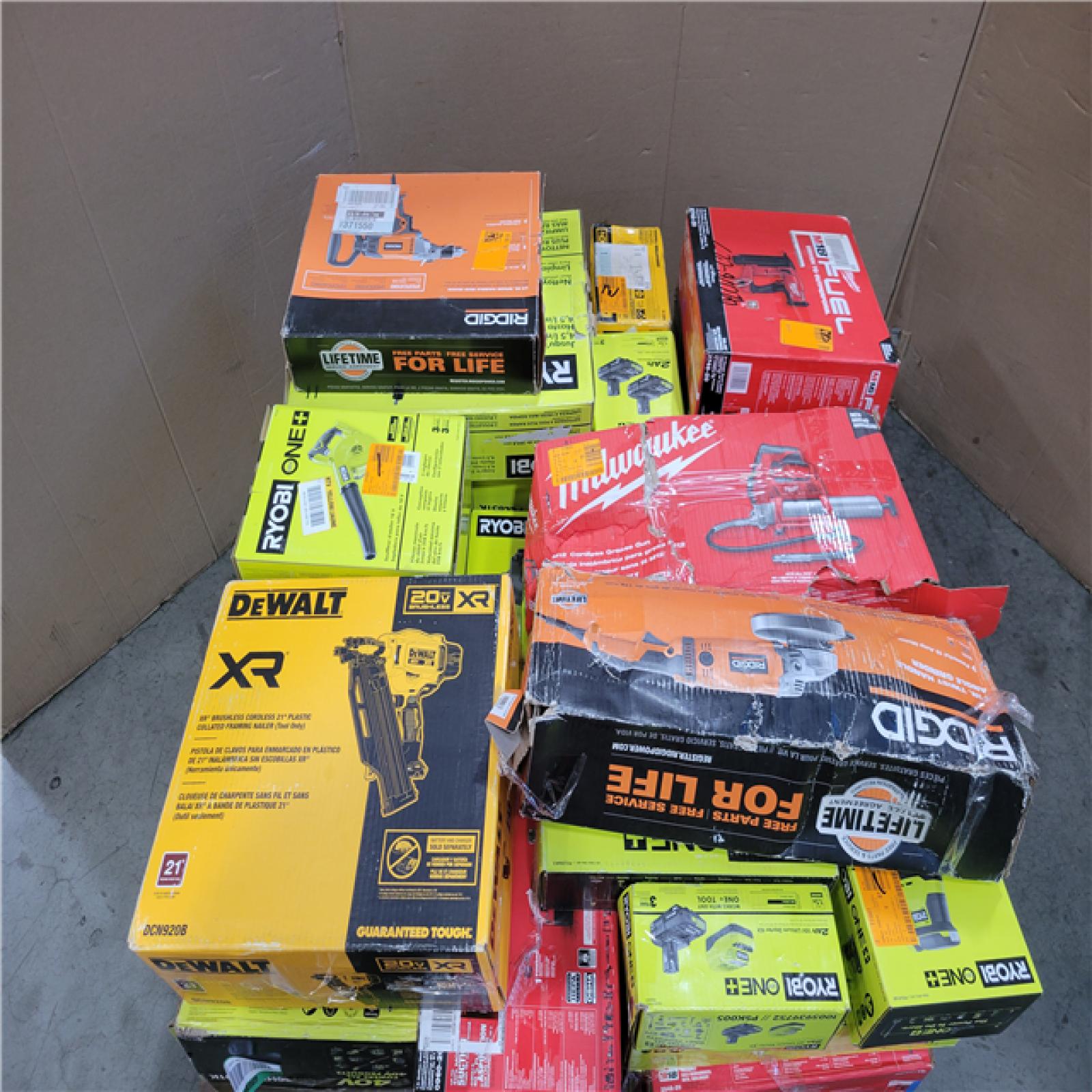CALIFORNIA AS-IS TOOL PALLET