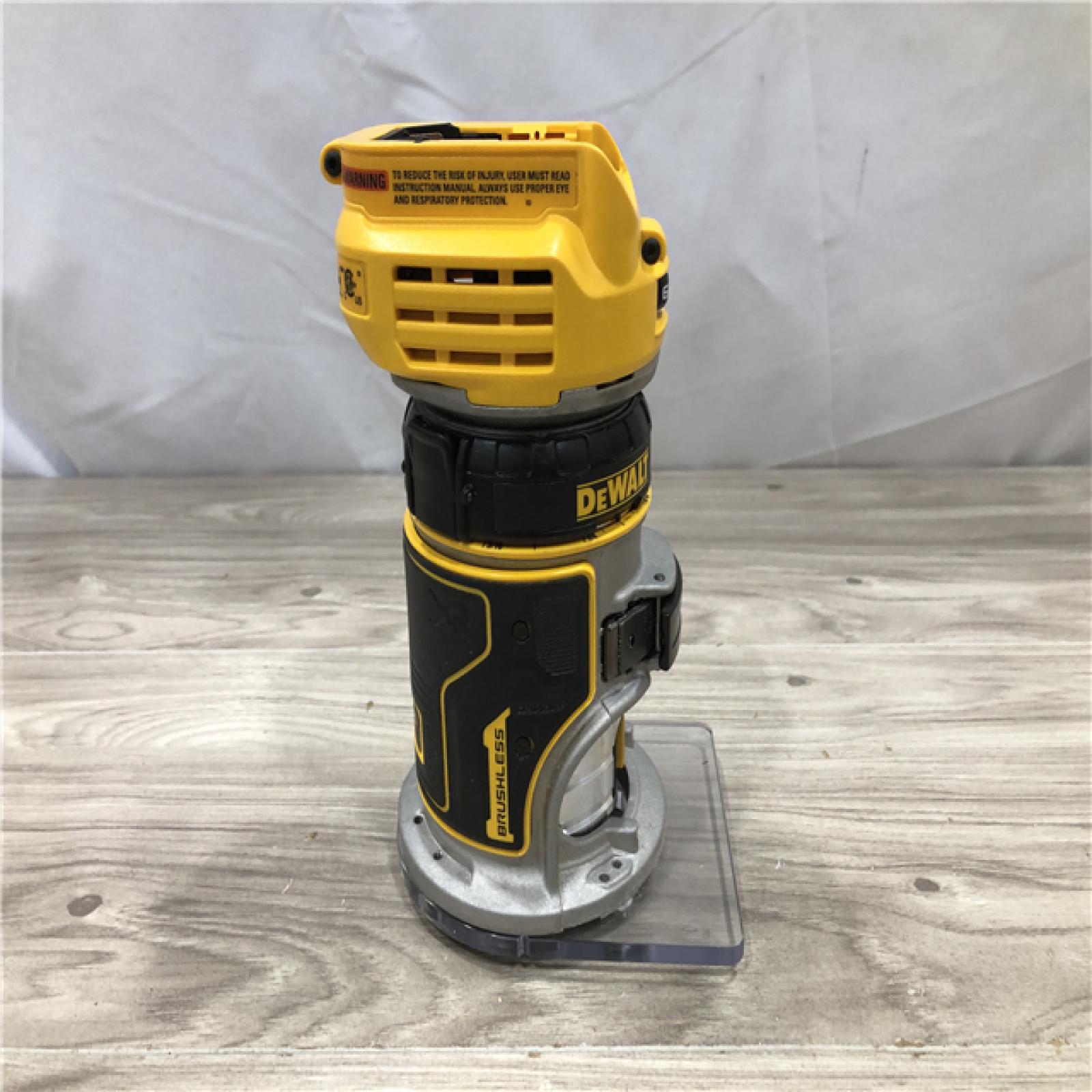 AS-IS Dewalt 20V MAX XR Cordless Compact Router (Tool Only)