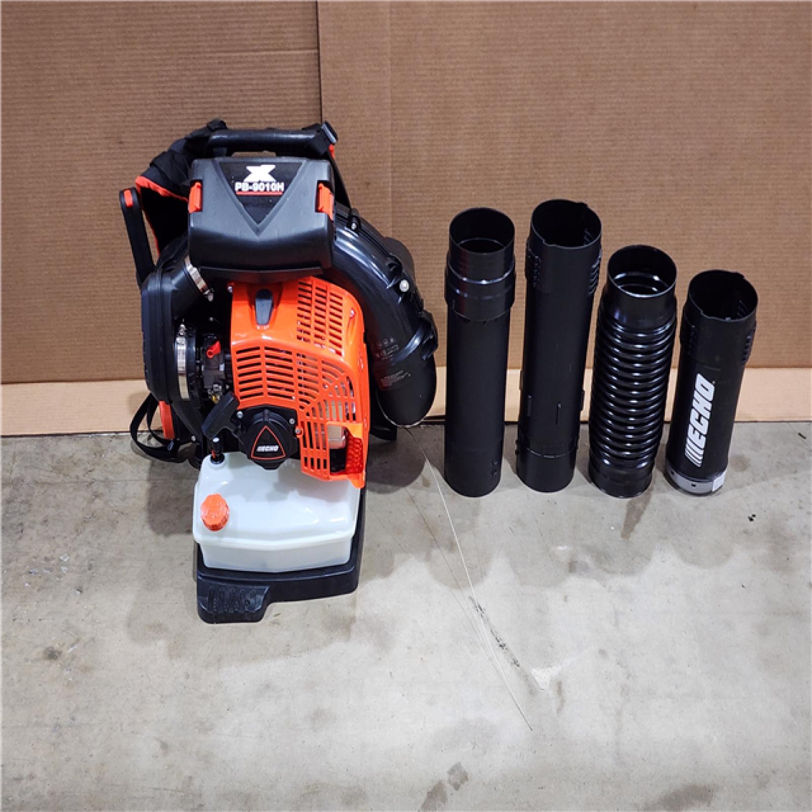 HOUSTON LOCATION - AS-IS ECHO 220 MPH 1110 CFM 79.9 Cc Gas 2-Stroke X Series Backpack Blower with Hip-Mounted Throttle