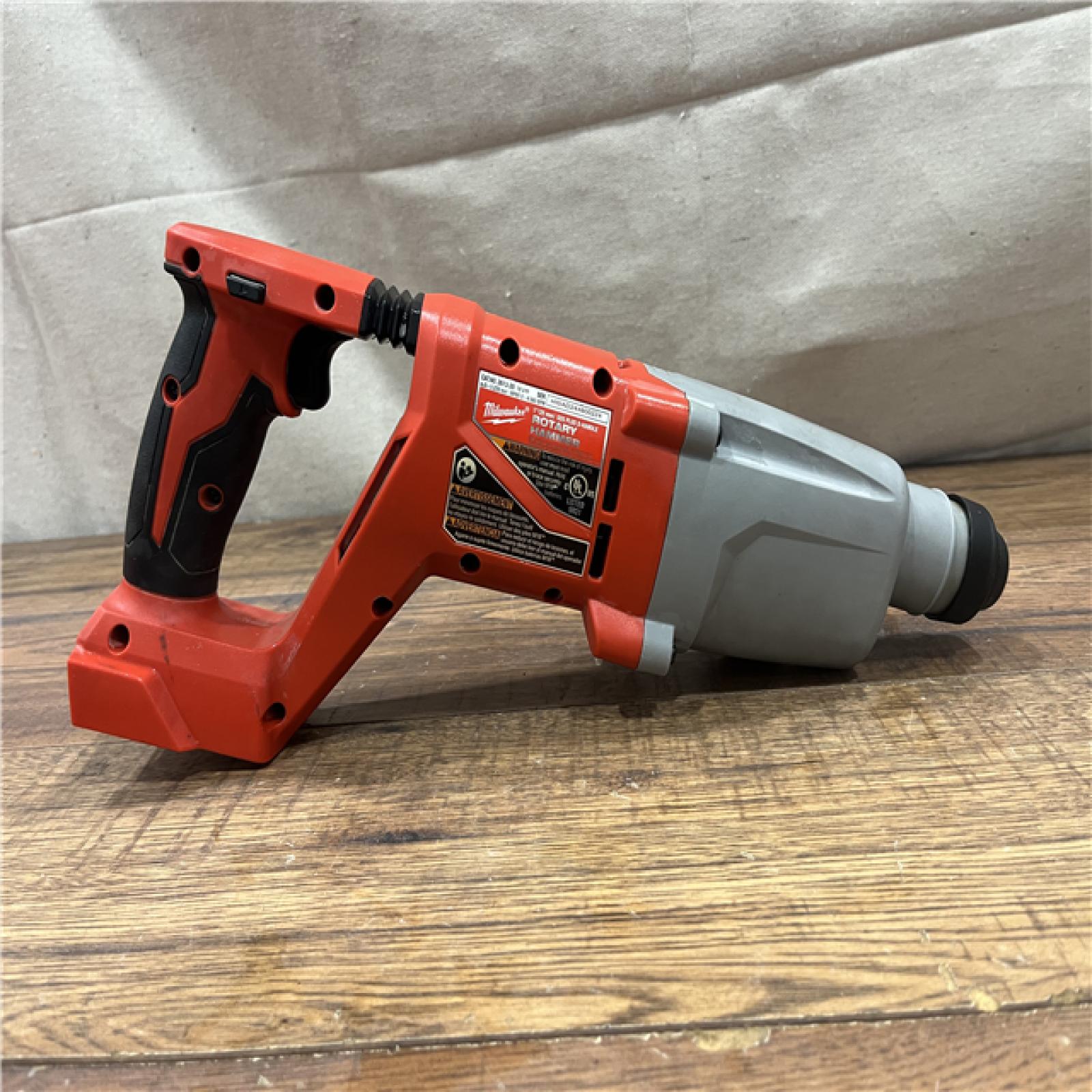 AS-IS Milwaukee M18 18V Lithium-Ion Brushless Cordless 1 in. SDS-Plus D-Handle Rotary Hammer (Tool-Only)
