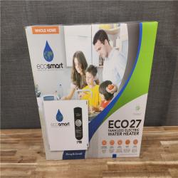 HOUSTON LOCATION - AS-IS (NEW) ECO27 TANKLESS ELECTRIC WATER HEATER