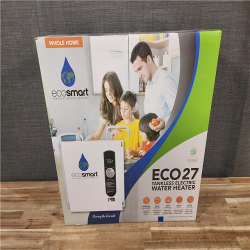 HOUSTON LOCATION - AS-IS (NEW) ECO27 TANKLESS ELECTRIC WATER HEATER