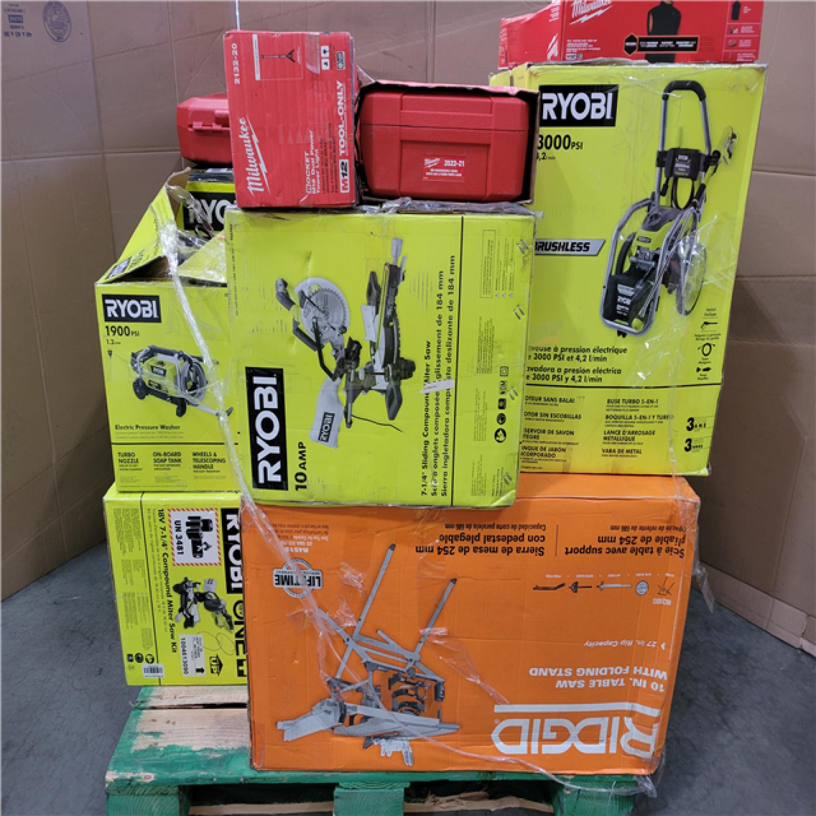 CALIFORNIA AS-IS TOOL PALLET