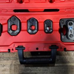 HOUSTON LOCATION - AS-IS MILWAUKEE (APPEARS LIKE NEW) 1/2 in. - 1-1/4 in. CTS-V Pivoting Press Ring Kit for M12 FORCE LOGIC Press Tool