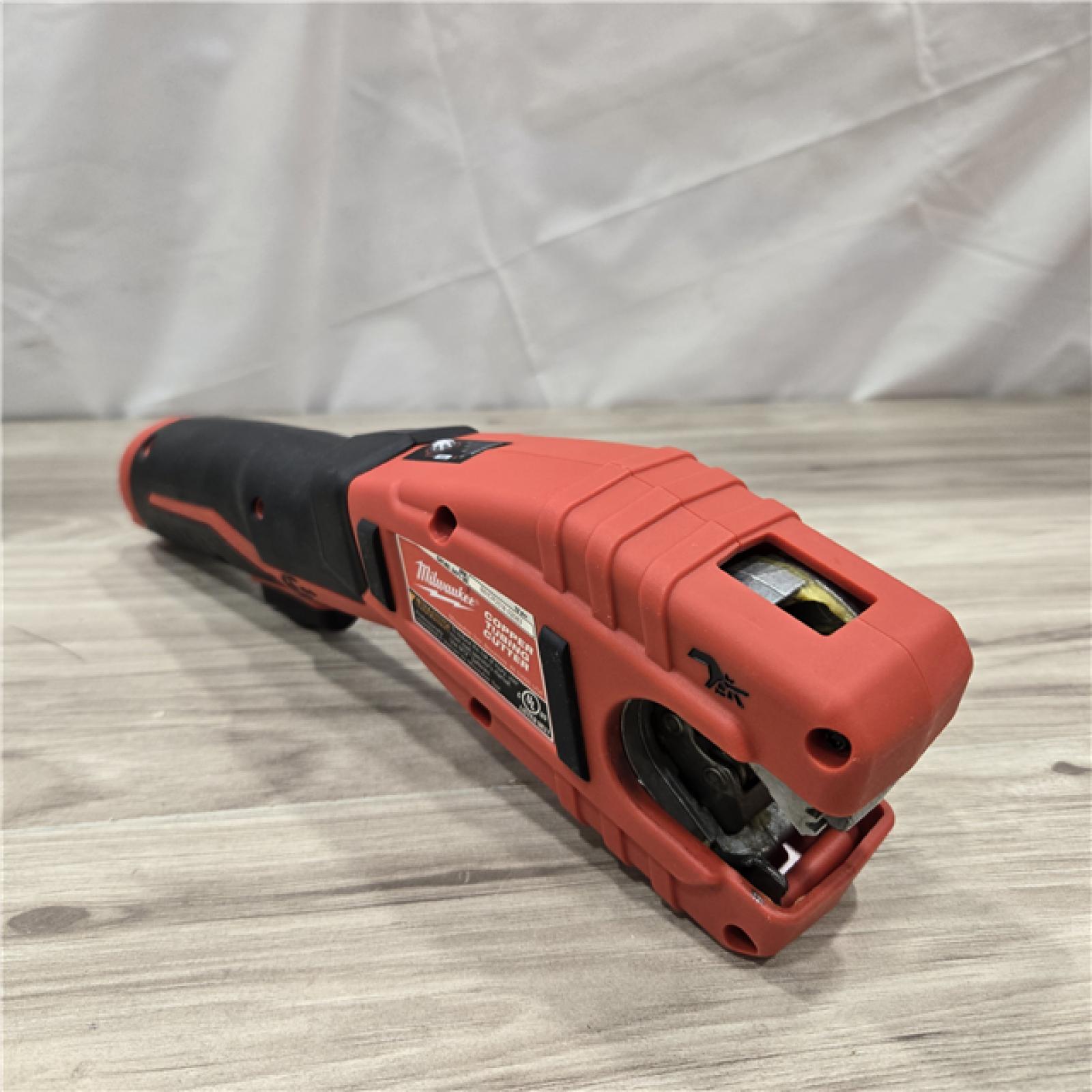 AS-IS Milwaukee M12 12V Lithium-Ion Cordless Copper Tubing Cutter (Tool-Only)