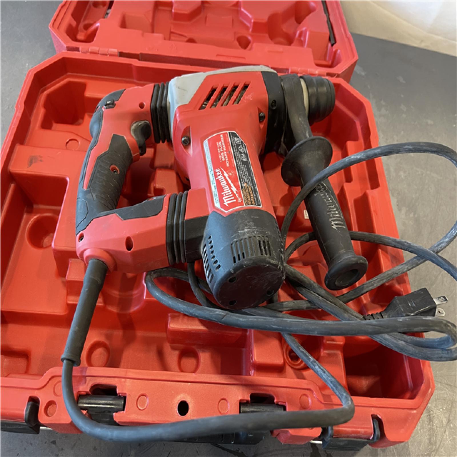AS-IS - Milwaukee 1-1/8 in. Corded SDS-Plus Rotary Hammer