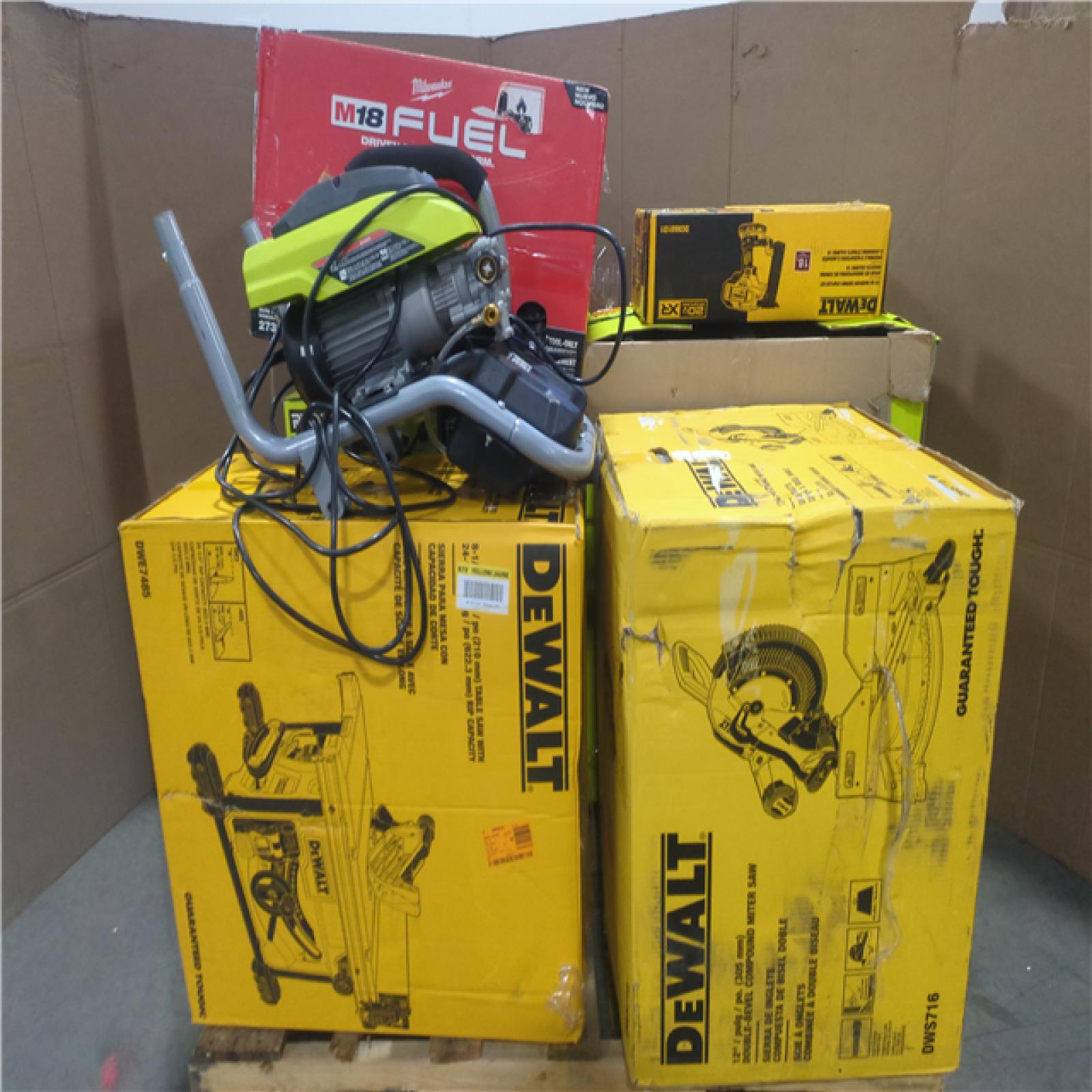 CALIFORNIA AS-IS TOOL PALLET