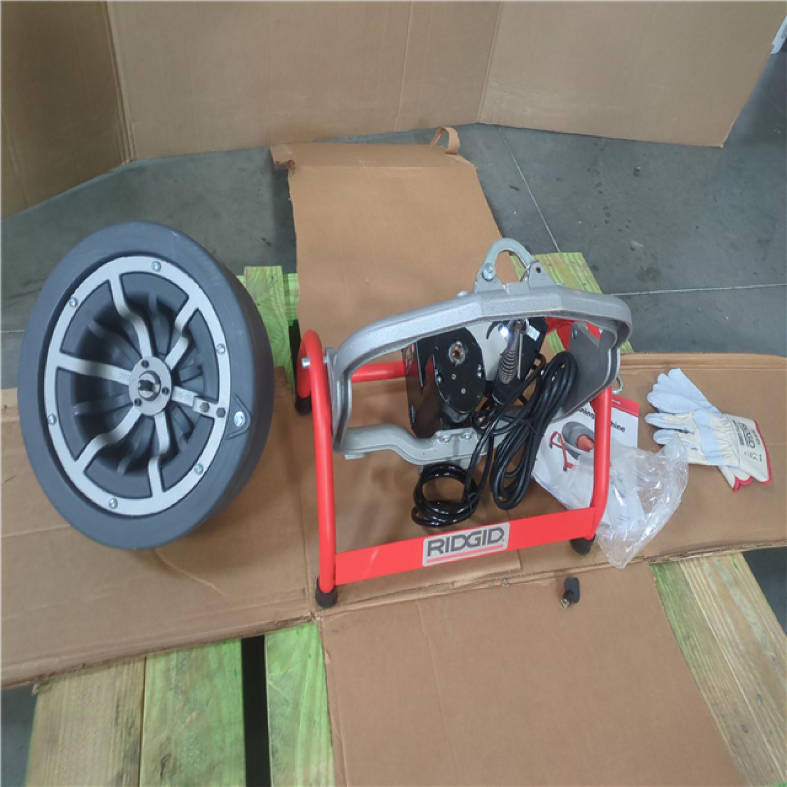 California AS-IS Ridgid k-3800 Drain Cleaning Machine