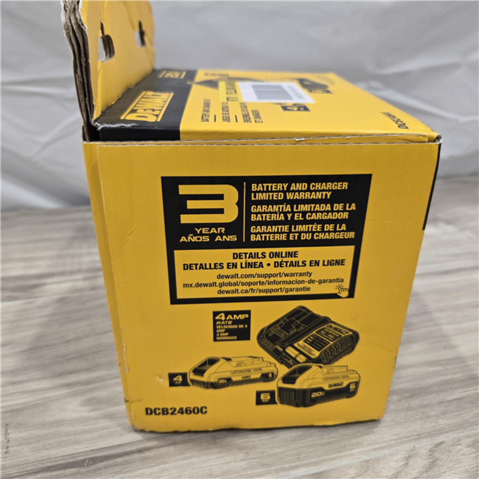 NEW! - DEWALT 20V MAX 6.0Ah and 4.0Ah Battery and Charger Starter Kit