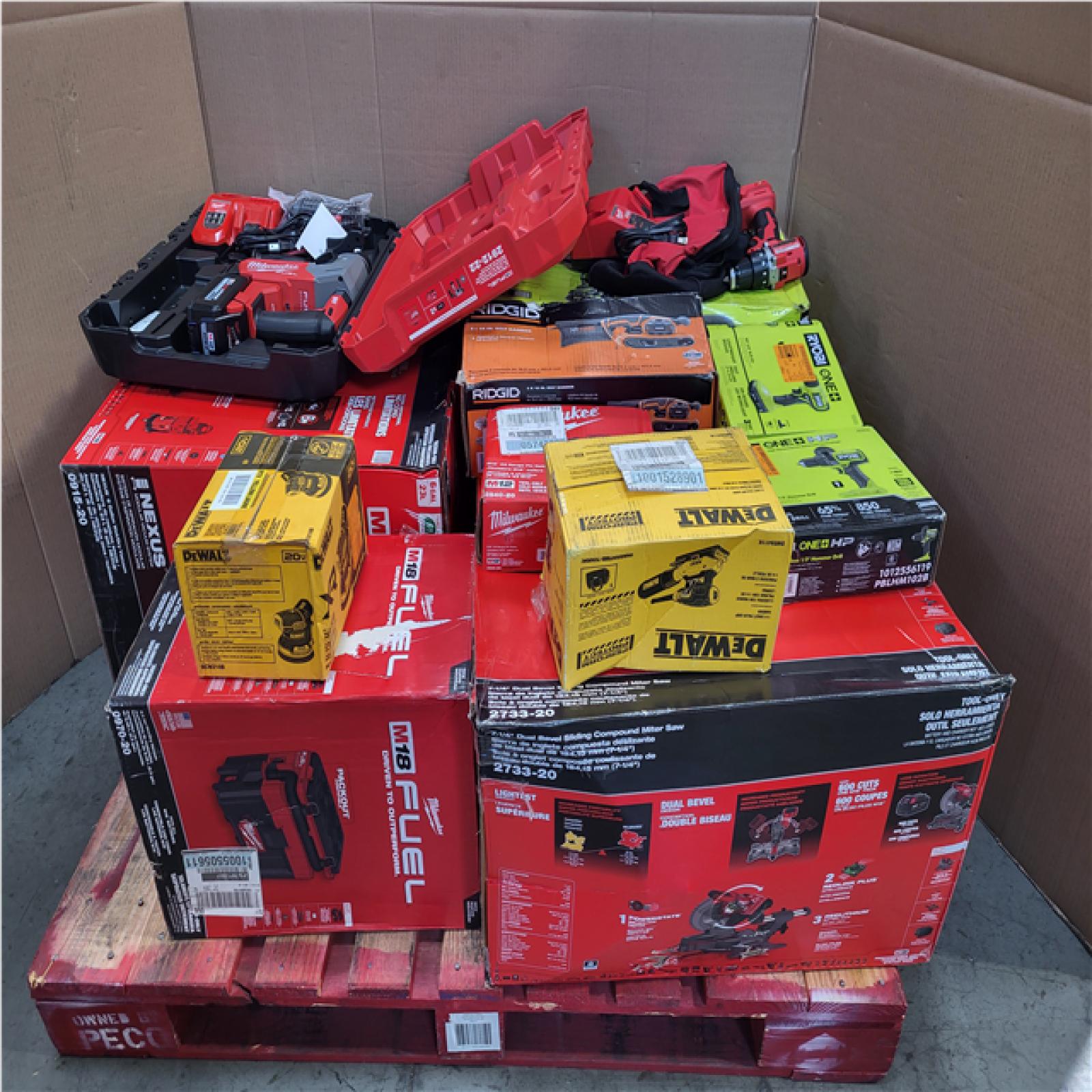 CALIFORNIA AS-IS TOOL PALLET