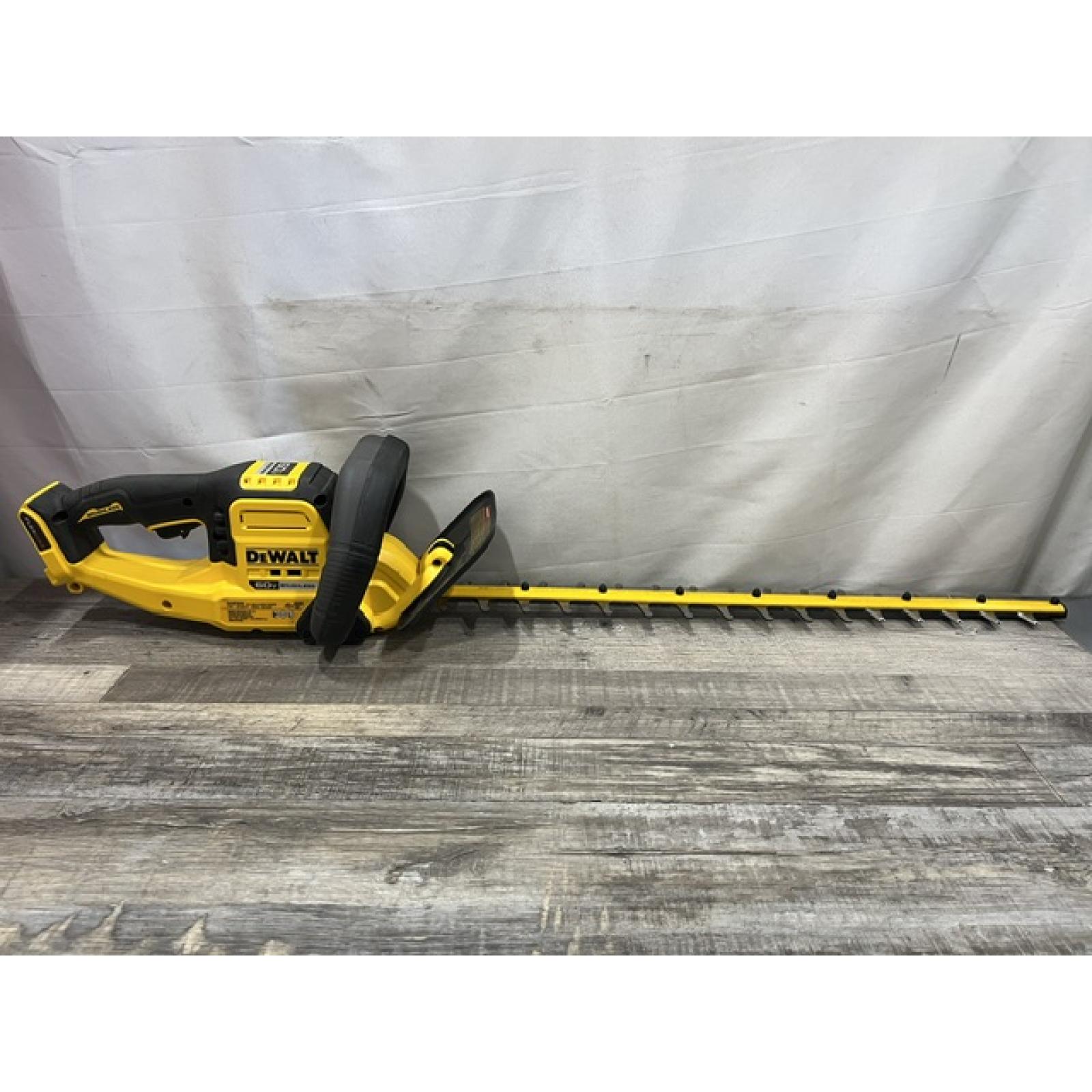AS-IS DEWALT FLEXVOLT 60V MAX 26 in. Brushless Cordless Battery Powered Hedge Trimmer (Tool Only)