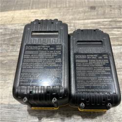 AS-IS DEWALT 20V MAX Lithium-Ion Battery Kit with 5.0Ah and 2.0Ah Battery and Charger