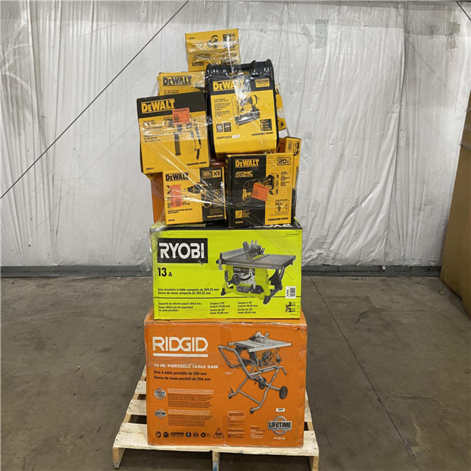Houston Location AS IS - Tool Pallet