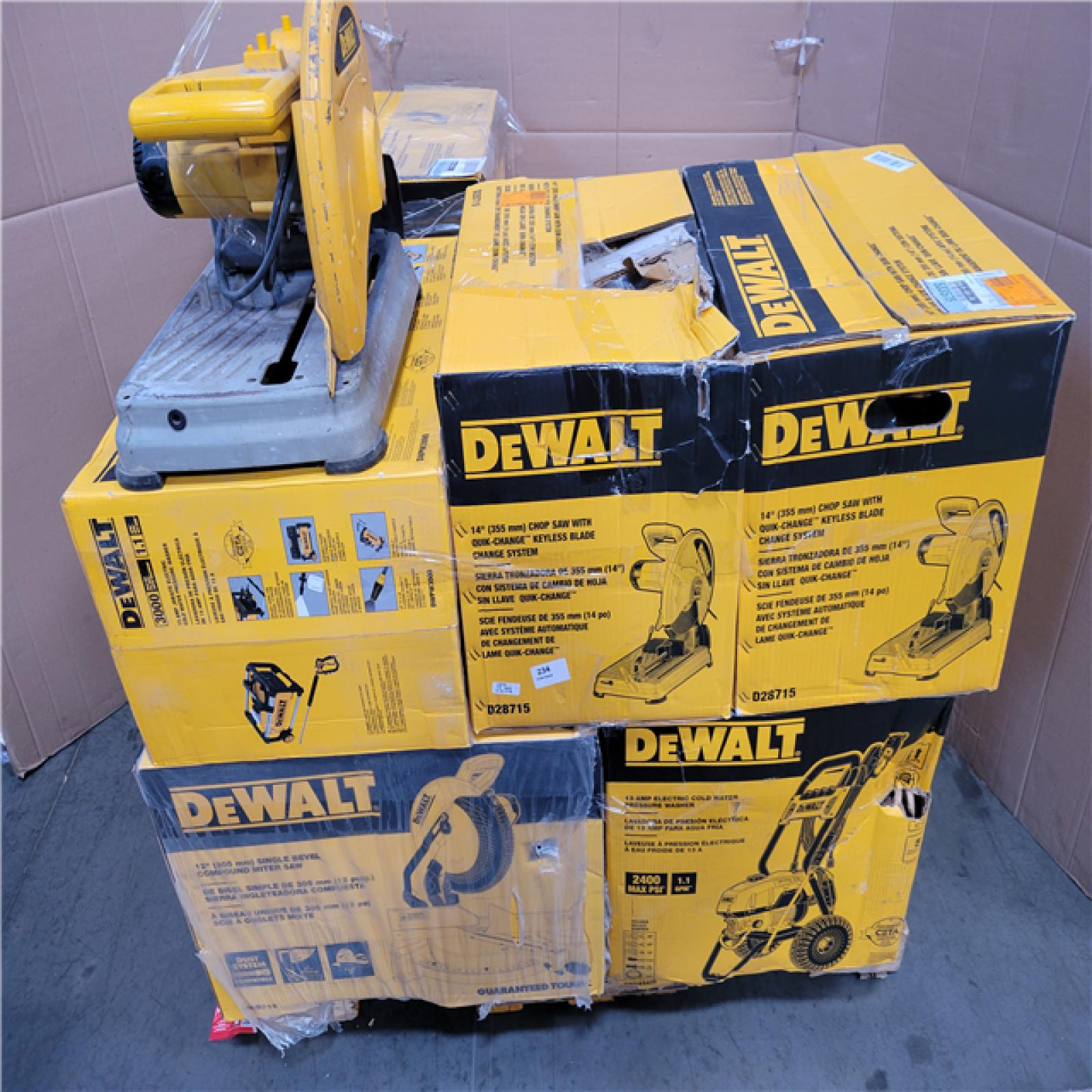 CALIFORNIA AS-IS TOOL PALLET