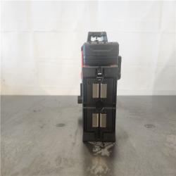 AS-IS- Milwaukee 12-Volt Lithium-Ion Cordless Green 250 ft. 3-Plane Laser Level Kit