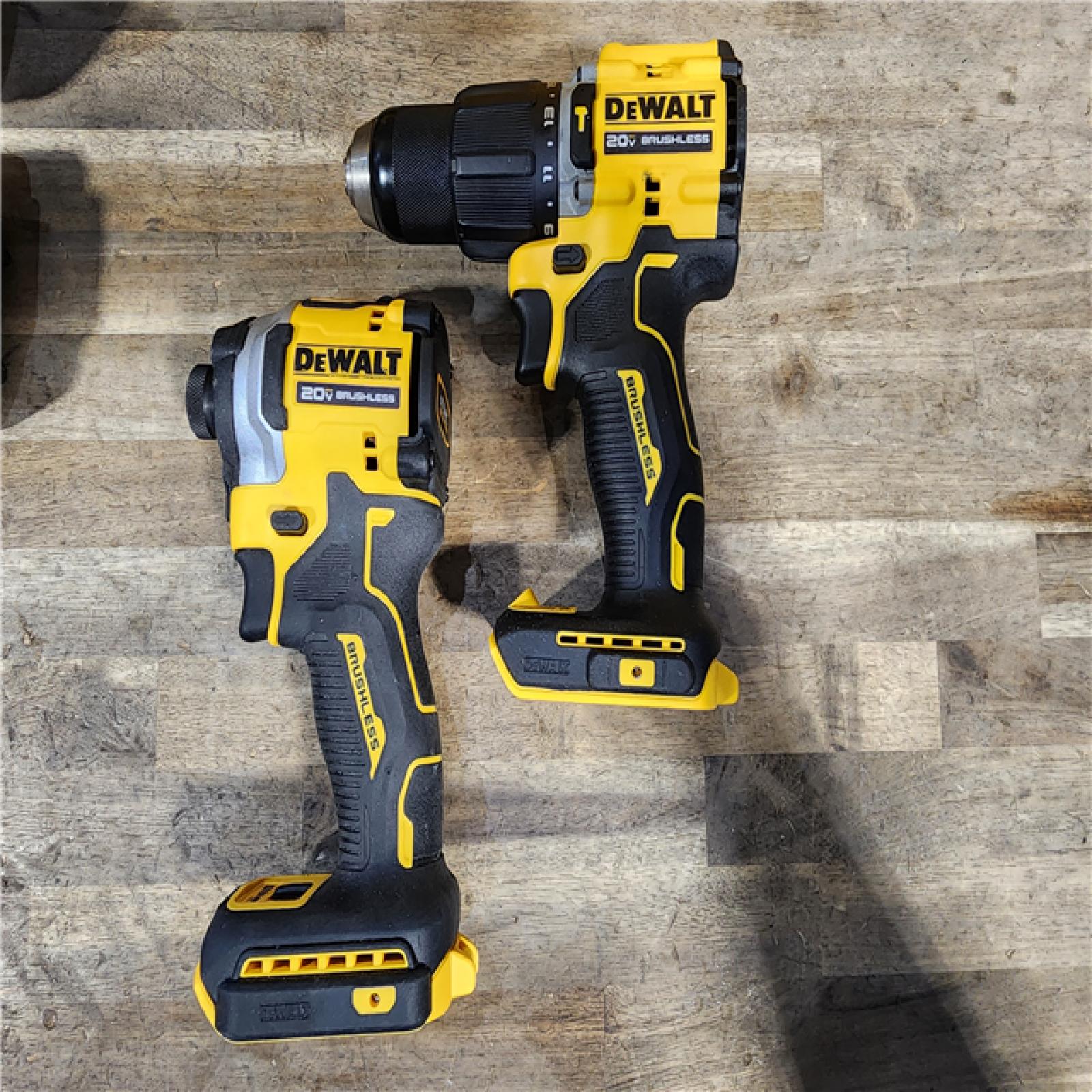 HOUSTON LOCATION - AS-IS DeWalt 2-Tool Combo Kit W/ (2) BATTERY & CHARGER