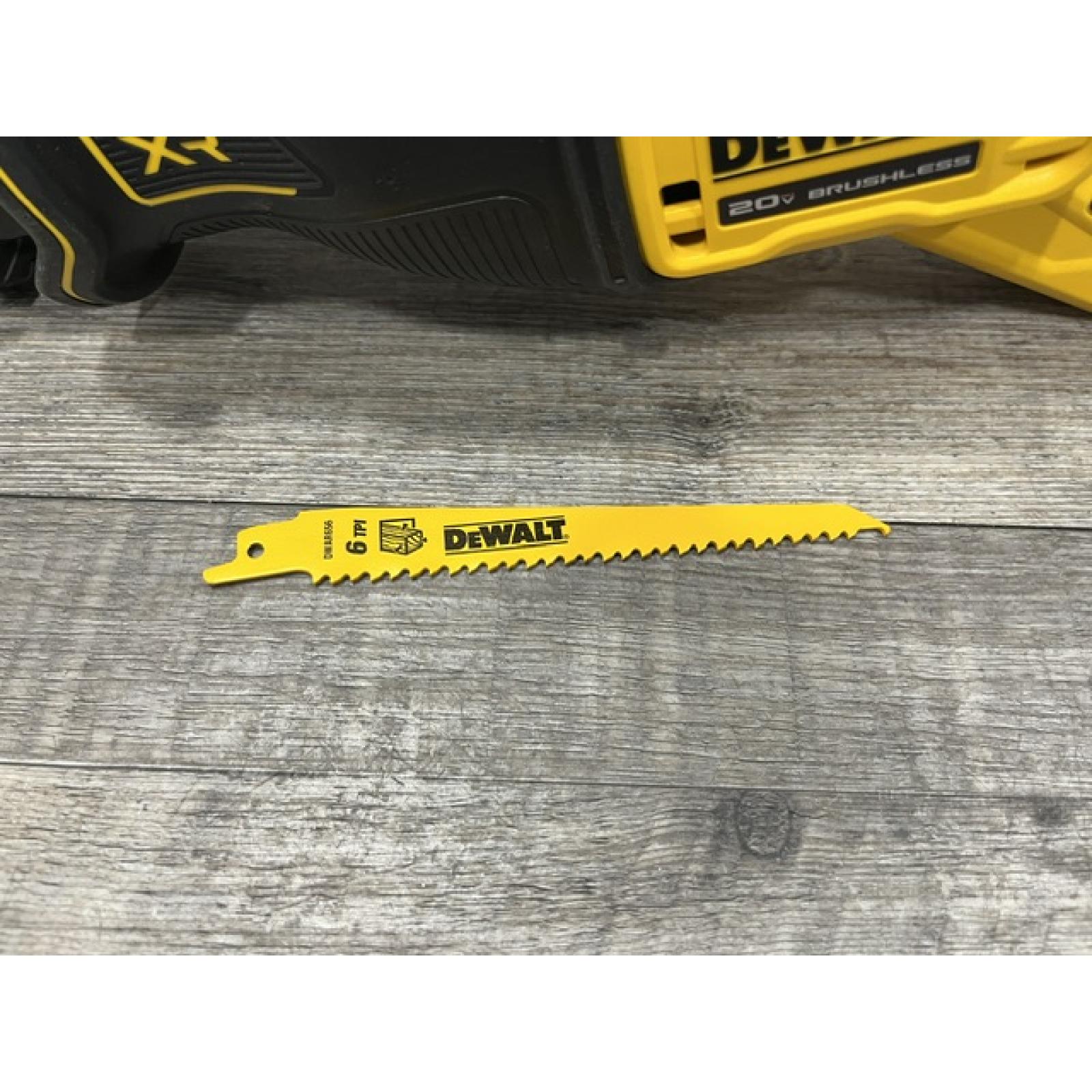 AS-IS DEWALT 20V MAX Cordless Brushless Reciprocating Saw (Tool Only)