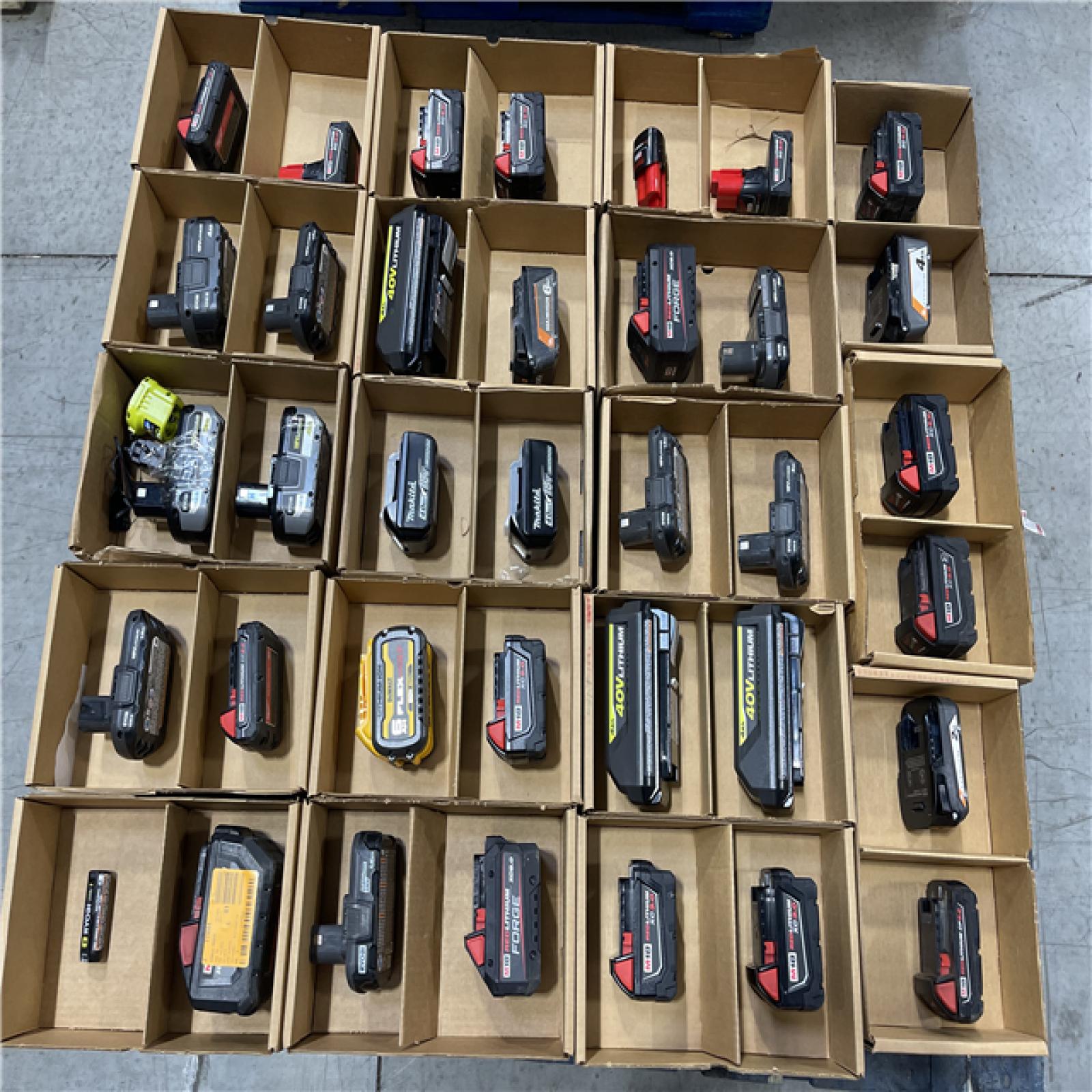 DALLAS LOCATION - AS-IS BATTERY PALLET